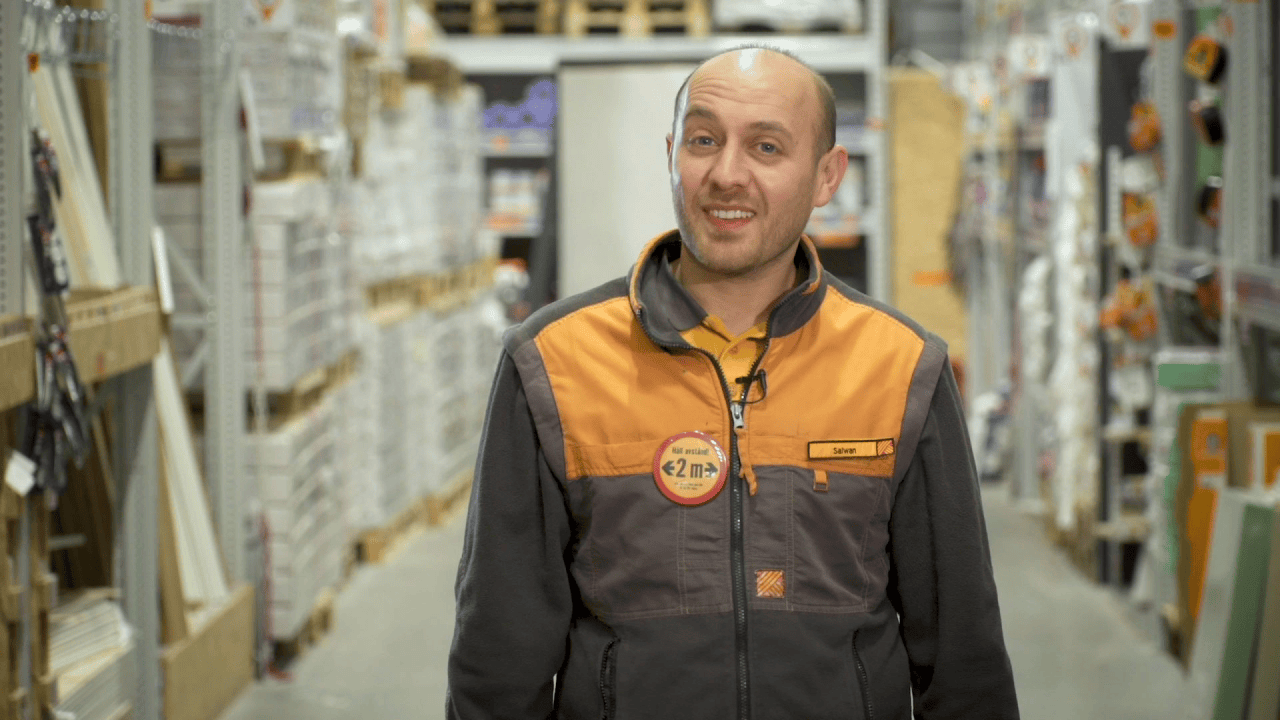Salwan om att jobba på HORNBACH